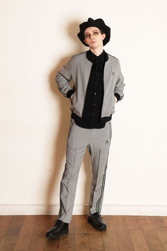 Brit Track Jacket〈Light Grey〉