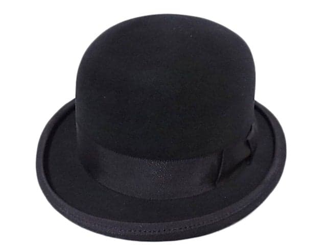 Classic Derby & Bowler Hat〈Black〉 - Black