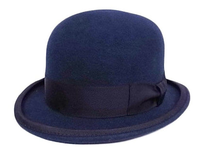 Classic Derby & Bowler Hat〈Navy〉