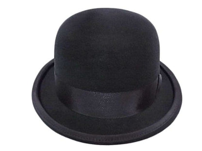 Classic Derby & Bowler Hat〈Black〉 - Black