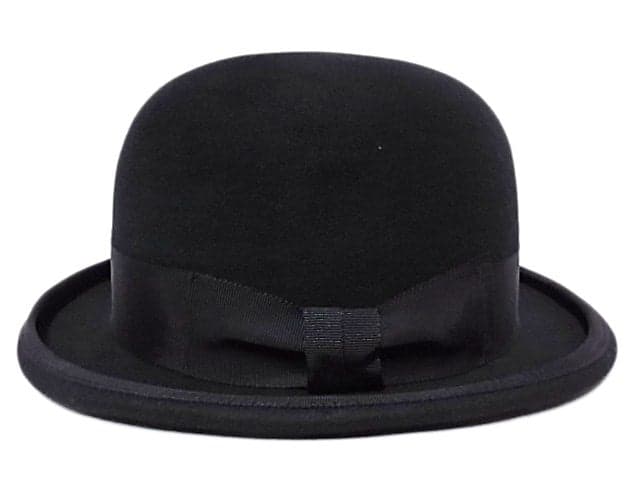 Classic Derby & Bowler Hat〈Black〉 - Black