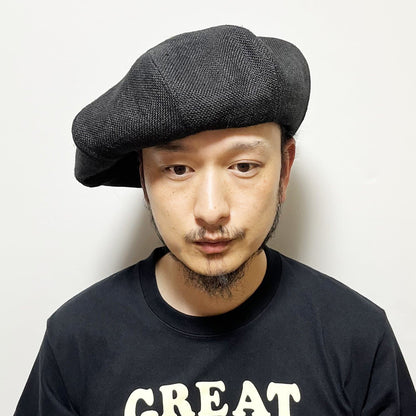 【6月入荷予定】Jute 8 Panels Big Beret [25-2-HT8BB]