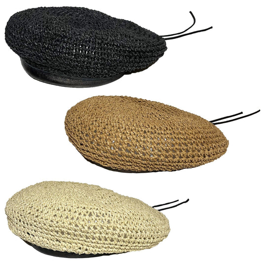 【7月入荷予定】Straw Army Beret [25-2-HT8AB]