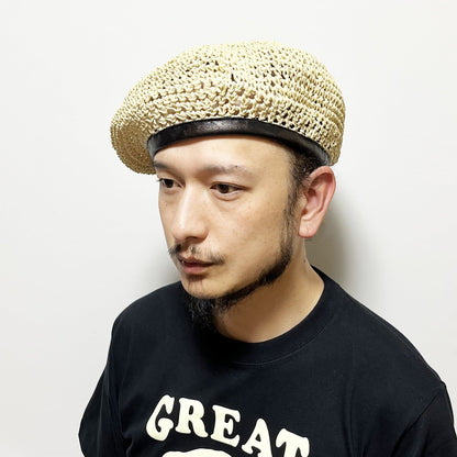 【7月入荷予定】Straw Army Beret [25-2-HT8AB]