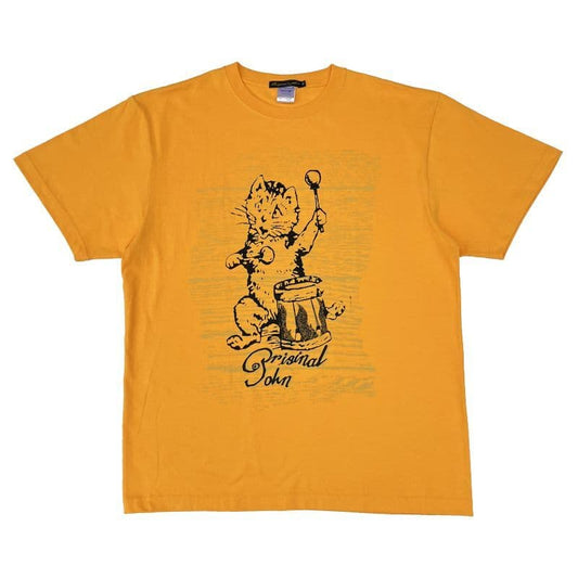 T-Drumming Kitten〈Gold Orange〉