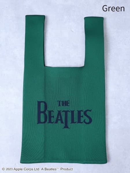 "THE BEATLES" Knit Marche Bag