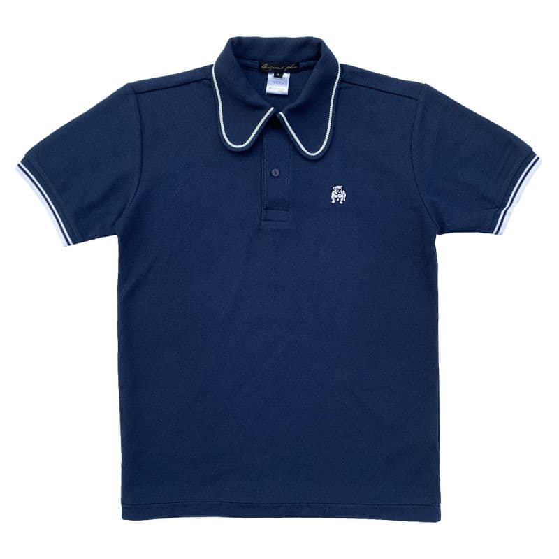 Original John(オリジナル ジョン) | 夏の定番ビーグルカラー/バタフライカラー メンズ POLOシャツ〈Navy〉 - Sopwith  camel