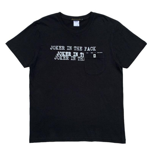 Original John(オリジナル ジョン) | "JOKER IN THE PACK"プリントのポケット半袖Tシャツ〈White〉 - Sopwith camel