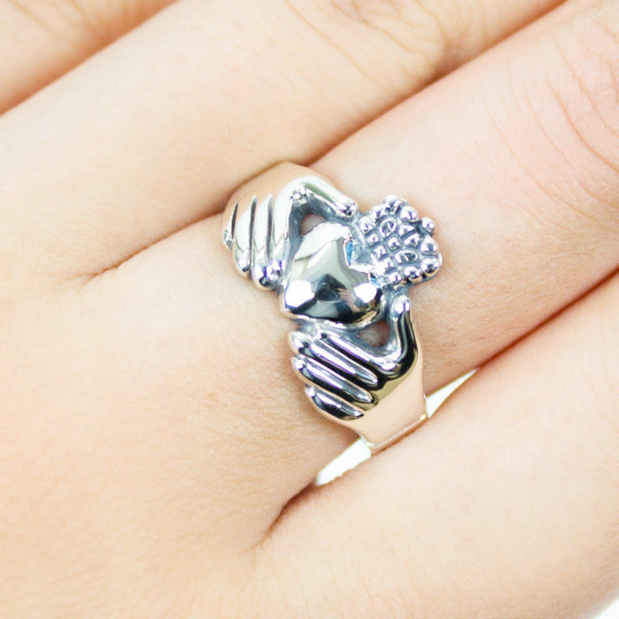 Lilac Original Archetype | アイルランドの伝統的な指輪 クラダリング Claddagh Ring〈Silver〉 -  Sopwith camel